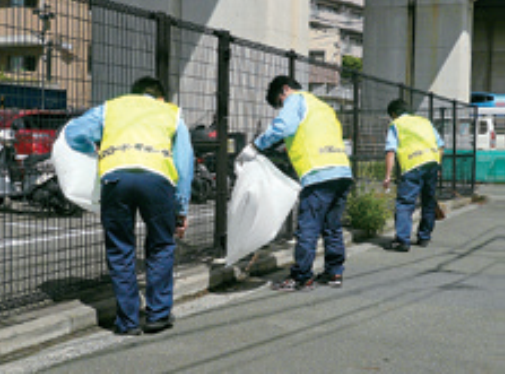 Road-cleaning activities underway